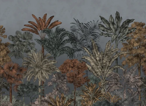 Fototapeta Night Tropical Bellewood Rebel Walls R17592