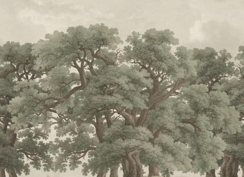 Fototapeta Green Vintage Oaks Rebel Walls R18819