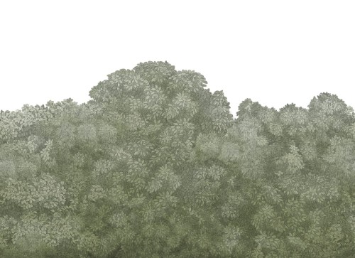 Fototapeta Green Belle Buisson Rebel Walls R18794