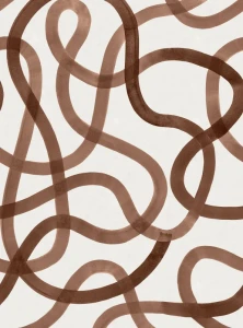 Fototapeta Serpentine Mocha Mousse Rebel Walls R21224