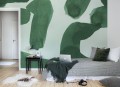 Fototapeta Wiggle Shapes Green Rebel Walls R21164 2