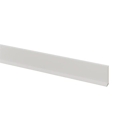 Listwa przypodłogowa aluminiowa Biała L3D