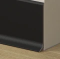 Listwa przypodłogowa aluminiowa Czarna L3D 4