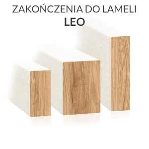 Zaślepki, zakończenia do lameli LEO - komplet 2 szt.