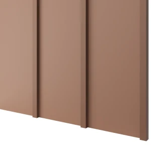 Panel gładki Japandi - Mocha Mousse L3D