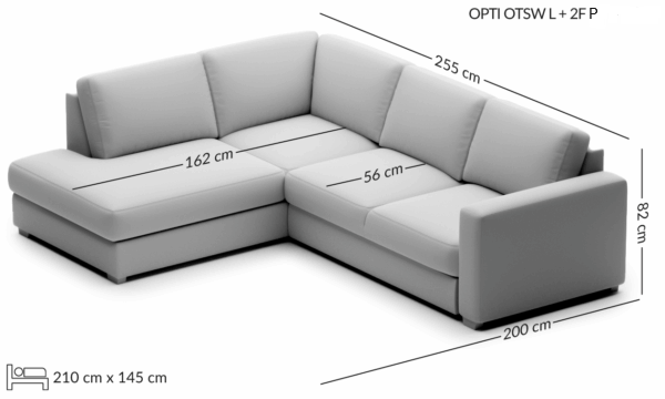 Narożnik z funkcją spania i wyspą Opti 255 cm MP Nidzica.png