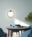MOOSEE lampa ścienna CIRCLE WALL czarna 6