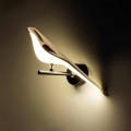 MOOSEE lampa ścienna BIRD złota 2