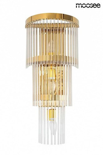 Moosee lampa ścienna Estro złota