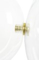 Moosee Lampa wisząca Capri Disc 5 złota - 300 LED, aluminium, szkło 7
