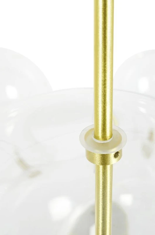 MOOSEE Lampa wisząca CAPRI DISC 5 złota   - 300 LED, aluminium, szkło 7