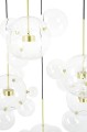 Moosee Lampa wisząca Capri Disc 5 złota - 300 LED, aluminium, szkło 9
