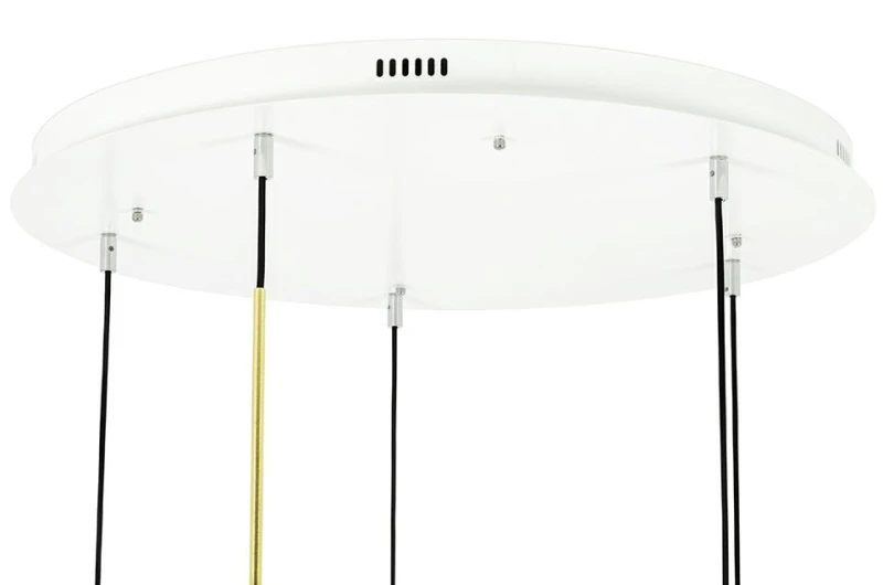 MOOSEE Lampa wisząca CAPRI DISC 5 złota   - 300 LED, aluminium, szkło 10