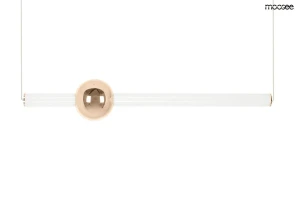 Moosee lampa wisząca Libra 90 In biała / złota