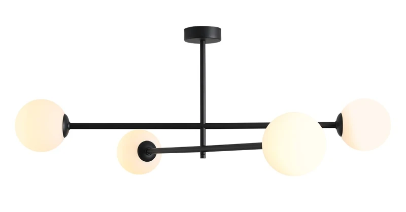 PLAFON PINNE 4 BLACK