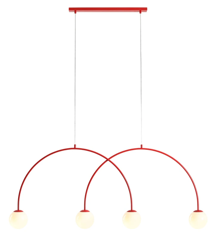 LAMPA WISZĄCA UNA 4 RED CHILLI L