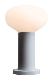 Lampka biurkowa FLO GREY S (opal glass)