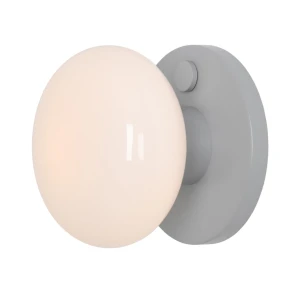 Kinkiet FLO GREY S (opal glass)