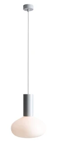 Lampa wisząca FLO GREY M (opal glass)