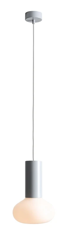 LAMPA WISZĄCA FLO GREY S (opal glass)