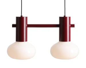 Lampa wisząca FLO 2 RUBY S (opal glass)