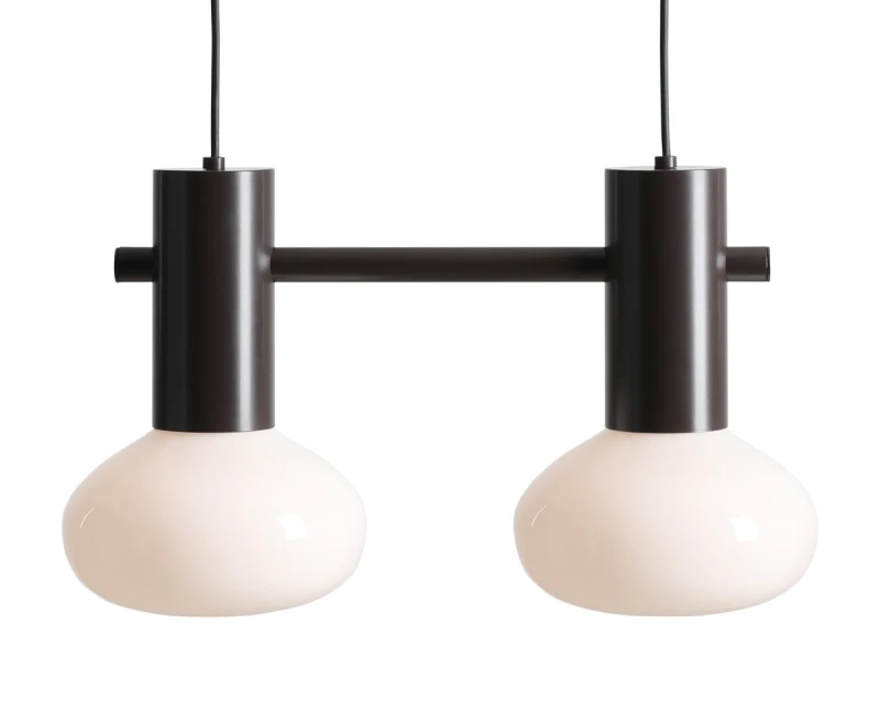 LAMPA WISZĄCA FLO 2 MOKKA S (opal glass)