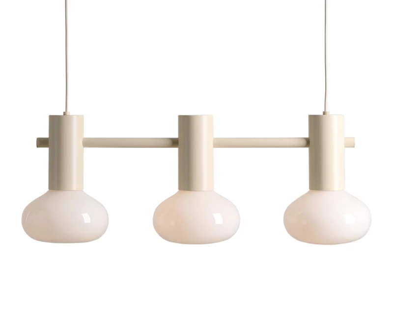 LAMPA WISZĄCA FLO 3 CREAM S (opal glass)