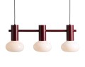 Lampa wisząca FLO 3 RUBY S (opal glass) 1