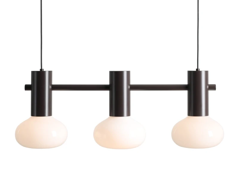LAMPA WISZĄCA FLO 3 MOKKA S (opal glass)