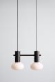 Lampa wisząca FLO 2 MOKKA S (opal glass) 4