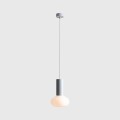Lampa wisząca FLO GREY S (opal glass) 2