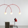 Lampa wisząca UNA 4 RED CHILLI L 4