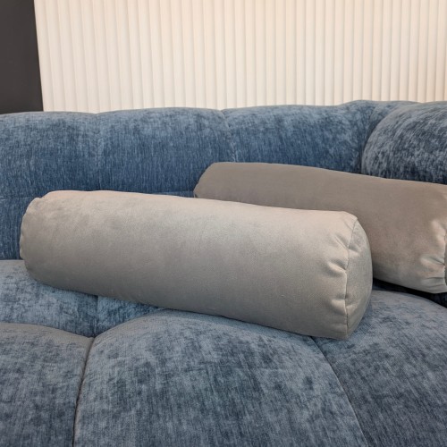 Poduszka wałek szara z ekspozycji