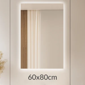 Lustro 60x80cm podświetlane LED Glow prostokąt (LP-39)