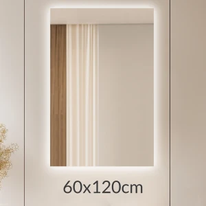 Lustro 60x120cm podświetlane LED Glow prostokąt (LP-39)