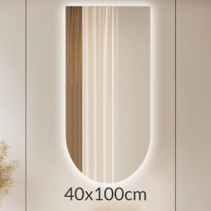 Lustro łukowe 40x100cm podświetlane LED Glow łuk (LP-51)