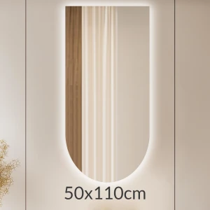 Lustro łukowe 50x110cm podświetlane LED Glow łuk (LP-51)