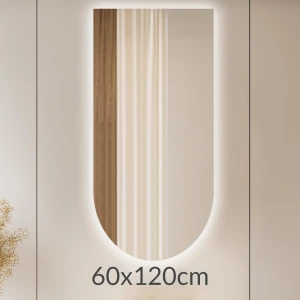 Lustro łukowe 60x120cm podświetlane LED Glow łuk (LP-51)
