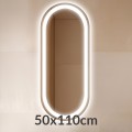 Lustro 50x110cm podświetlane LED Quatro Owal (LP-46) 1
