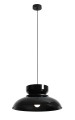 Lampa wisząca Aldo Dark Black Gloss (47+ 23+ wood) 5