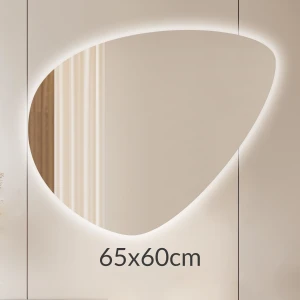 Lustro 65x60cm podświetlane LED Glow Orbit