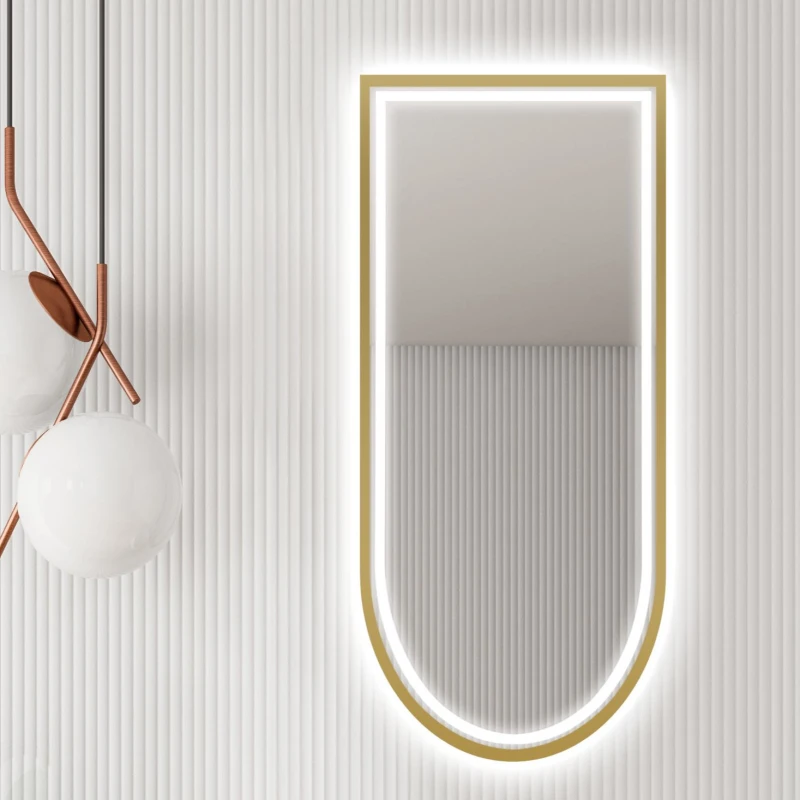 Lustro łukowate Puro Łuk Gold z podświetleniem LED.jpg