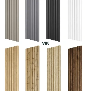 Próbki mikrolameli VIK - panele falowane L3D