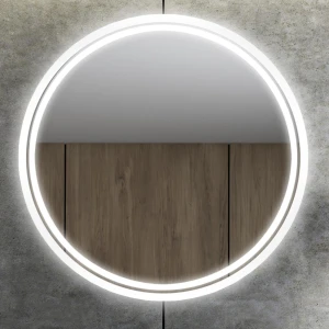 Lustro okrągłe Puro Koło White z podświetleniem LED, średnica 40-150cm