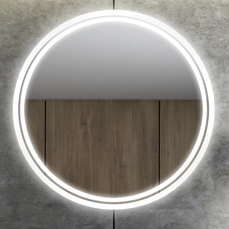 Lustro okrągłe Puro Koło White z podświetleniem LED, średnica 40-150cm.jpg
