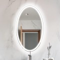 Lustro Owalne Puro Elipsa White z podświetleniem LED 1