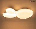 MOOSEE lampa sufitowa / plafon CLOUD 3 biała 2