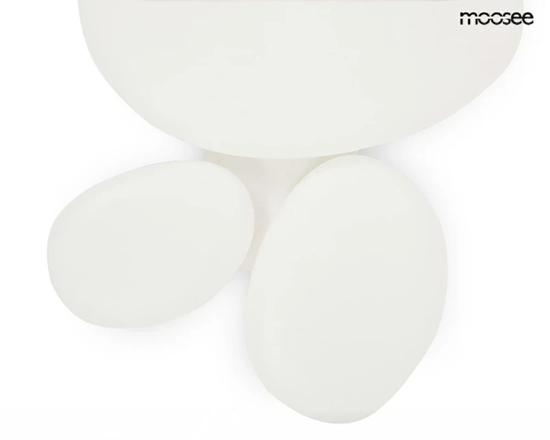 MOOSEE lampa sufitowa / plafon CLOUD 3    biała 2