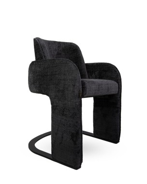 MaMaison krzesło BORA czarne