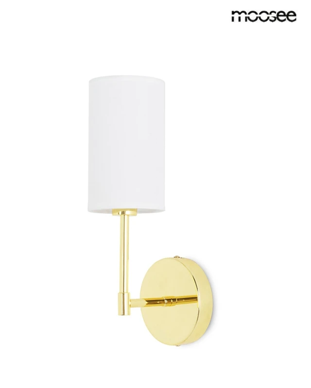 MOOSEE lampa ścienna IMPERIO złota 1